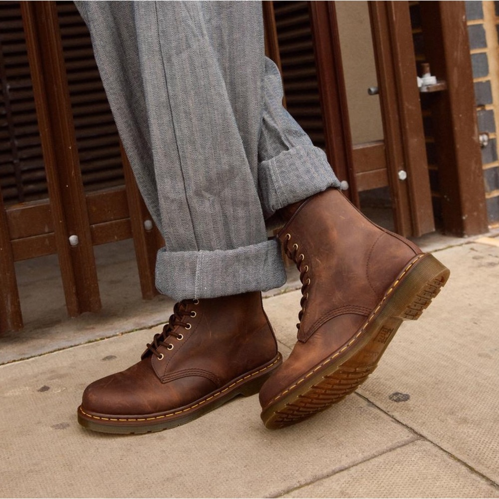 Dr. Martens Brown Combat Boots